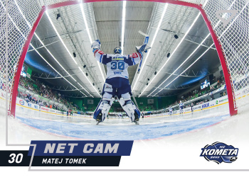 Matej Tomek Kometa Brno Tipsport ELH 2021/22 SportZoo 2. serie Net Cam #NC-09