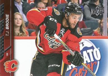 T.J. Brodie Calgary Flames Upper Deck 2015/16 Series 2 #279
