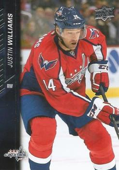 Justin Williams Washington Capitals Upper Deck 2015/16 Series 2 #440