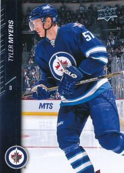 Tyler Myers Winnipeg Jets Upper Deck 2015/16 Series 2 #445