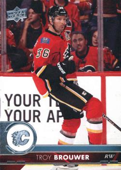 Troy Brouwer Calgary Flames Upper Deck 2017/18 Series 1 #30