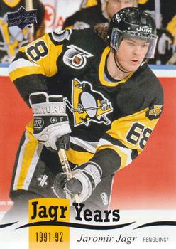 Jaromir Jagr Pittsburgh Penguins Upper Deck 2018/19 Series 1 Jagr Years #JJ-2