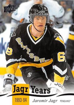 Jaromir Jagr Pittsburgh Penguins Upper Deck 2018/19 Series 1 Jagr Years #JJ-4