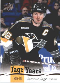 Jaromir Jagr Pittsburgh Penguins Upper Deck 2018/19 Series 1 Jagr Years #JJ-10