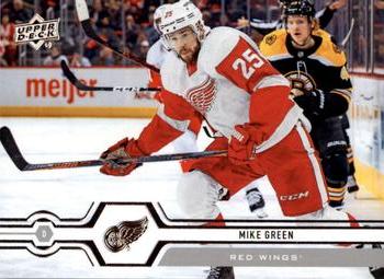 Mike Green Detroit Red Wings Upper Deck 2019/20 Series 1 #32