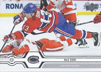 Max Domi Montreal Canadiens Upper Deck 2019/20 Series 1 #46