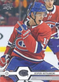 Jesperi Kotkaniemi Montreal Canadiens Upper Deck 2019/20 Series 1 #48