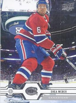 Shea Weber Montreal Canadiens Upper Deck 2019/20 Series 1 #51