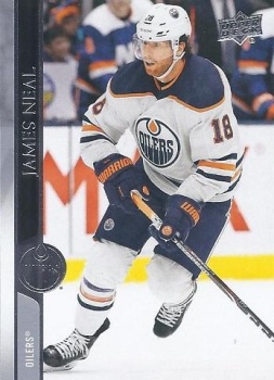 James Neal Edmonton Oilers Upper Deck 2020/21 Series 1 #74