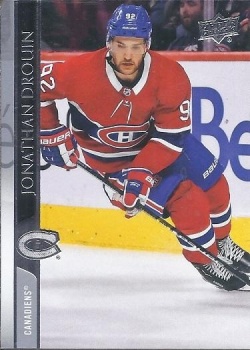 Jonathan Drouin Montreal Canadiens Upper Deck 2020/21 Series 1 #96