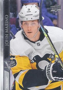 John Marino Pittsburgh Penguins Upper Deck 2020/21 Series 1 #143