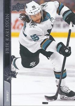 Erik Karlsson San Jose Sharks Upper Deck 2020/21 Series 1 #146