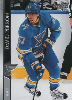 David Perron St. Louis Blues Upper Deck 2020/21 Series 1 #155
