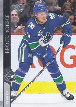 Brock Boeser Vancouver Canucks Upper Deck 2020/21 Series 1 #173