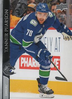 Tanner Pearson Vancouver Canucks Upper Deck 2020/21 Series 1 #178