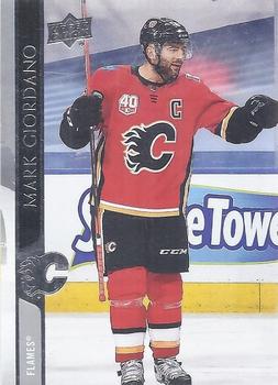 Mark Giordano Calgary Flames Upper Deck 2020/21 Series 2 #278