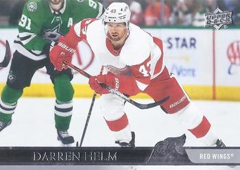 Darren Helm Detroit Red Wings Upper Deck 2020/21 Series 2 #321