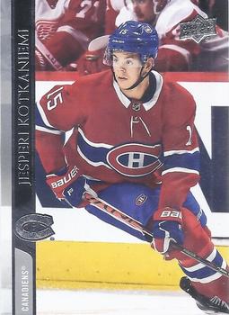 Jesperi Kotkaniemi Montreal Canadiens Upper Deck 2020/21 Series 2 #350
