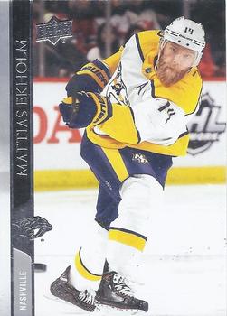 Mattias Ekholm Nashville Predators Upper Deck 2020/21 Series 2 #355