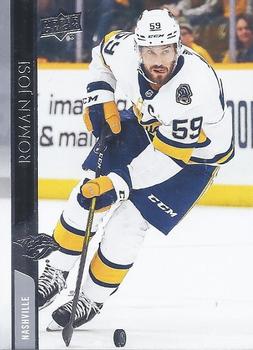 Roman Josi Nashville Predators Upper Deck 2020/21 Series 2 #358