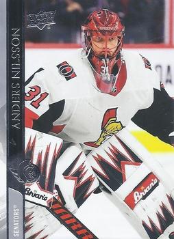 Anders Nilsson Ottawa Senators Upper Deck 2020/21 Series 2 #381