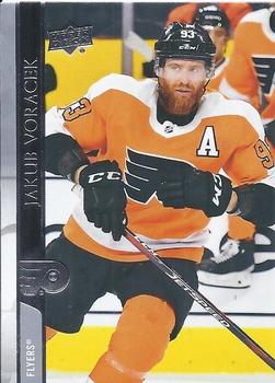 Jakub Voracek Philadelphia Flyers Upper Deck 2020/21 Series 2 #389