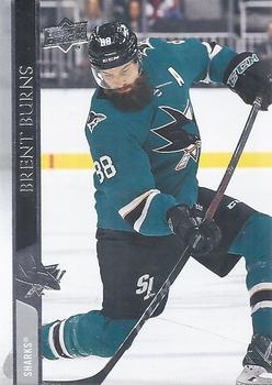 Brent Burns San Jose Sharks Upper Deck 2020/21 Series 2 #396