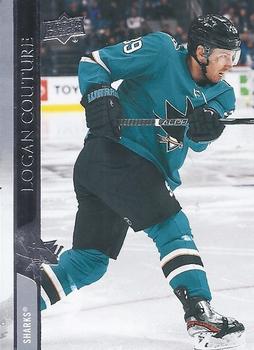 Logan Couture San Jose Sharks Upper Deck 2020/21 Series 2 #397