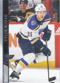 Tyler Bozak St. Louis Blues Upper Deck 2020/21 Series 2 #403