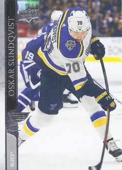 Oskar Sundqvist St. Louis Blues Upper Deck 2020/21 Series 2 #407