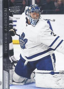 Frederik Andersen Toronto Maple Leafs Upper Deck 2020/21 Series 2 #416