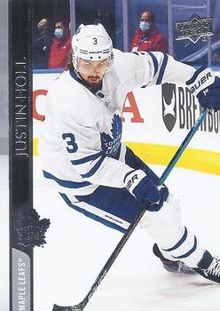 Justin Holl Toronto Maple Leafs Upper Deck 2020/21 Series 2 #418