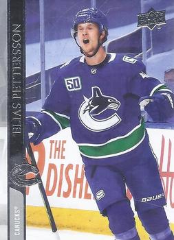 Elias Pettersson Vancouver Canucks Upper Deck 2020/21 Series 2 #426