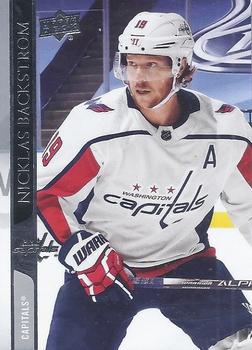 Nicklas Backstrom Washington Capitals Upper Deck 2020/21 Series 2 #436