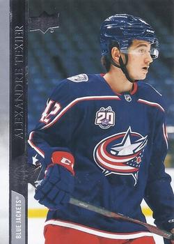 Alexandre Texier Columbus Blue Jackets Upper Deck 2020/21 Extended Series #539