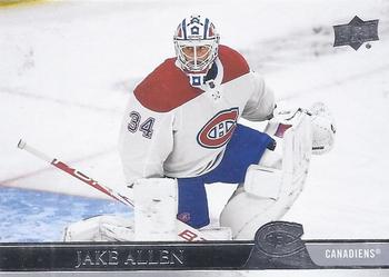 Jake Allen Montreal Canadiens Upper Deck 2020/21 Extended Series #571