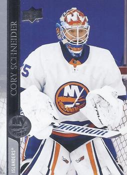 Cory Schneider New York Islanders Upper Deck 2020/21 Extended Series #591