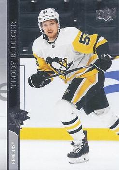 Teddy Blueger Pittsburgh Penguins Upper Deck 2020/21 Extended Series #608