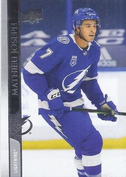 Mathieu Joseph Tampa Bay Lightning Upper Deck 2020/21 Extended Series #625