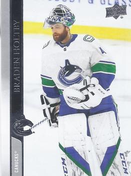 Braden Holtby Vancouver Canucks Upper Deck 2020/21 Extended Series #635