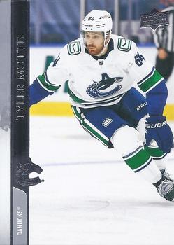 Tyler Motte Vancouver Canucks Upper Deck 2020/21 Extended Series #636