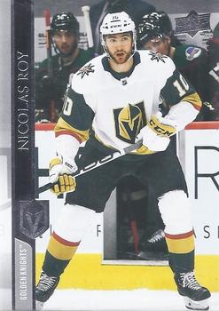 Nicolas Roy Vegas Golden Knights Upper Deck 2020/21 Extended Series #642