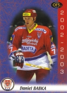 Daniel Babka Ceske Budejovice OFS 2002/03 #168