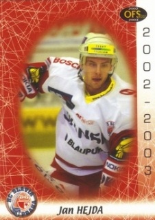 Jan Hejda Slavia OFS 2002/03 #236