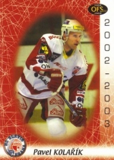 Pavel Kolarik Slavia OFS 2002/03 #242