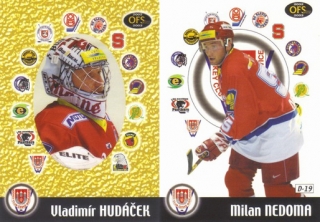 Vladimir Hudacek Milan Nedoma Ceske Budejovice OFS 2002/03 Duo #D-19