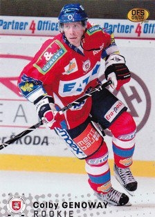Colby Genoway Pardubice OFS 2009/10 #264