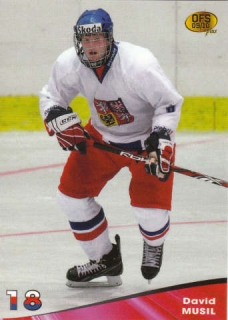 David Musil Reprezentace U18 OFS 2009/10 #U1805