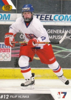 Filip Hlinka Reprezentace U17 OFS 2010/11 Reprezentace U17 #6
