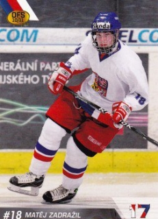 Matej Zadrazil Reprezentace U17 OFS 2010/11 Reprezentace U17 #17